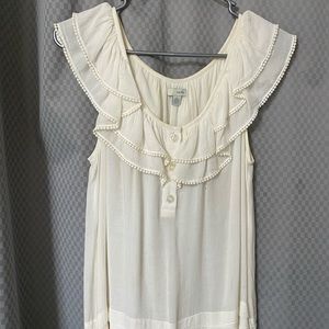 Ruffle top